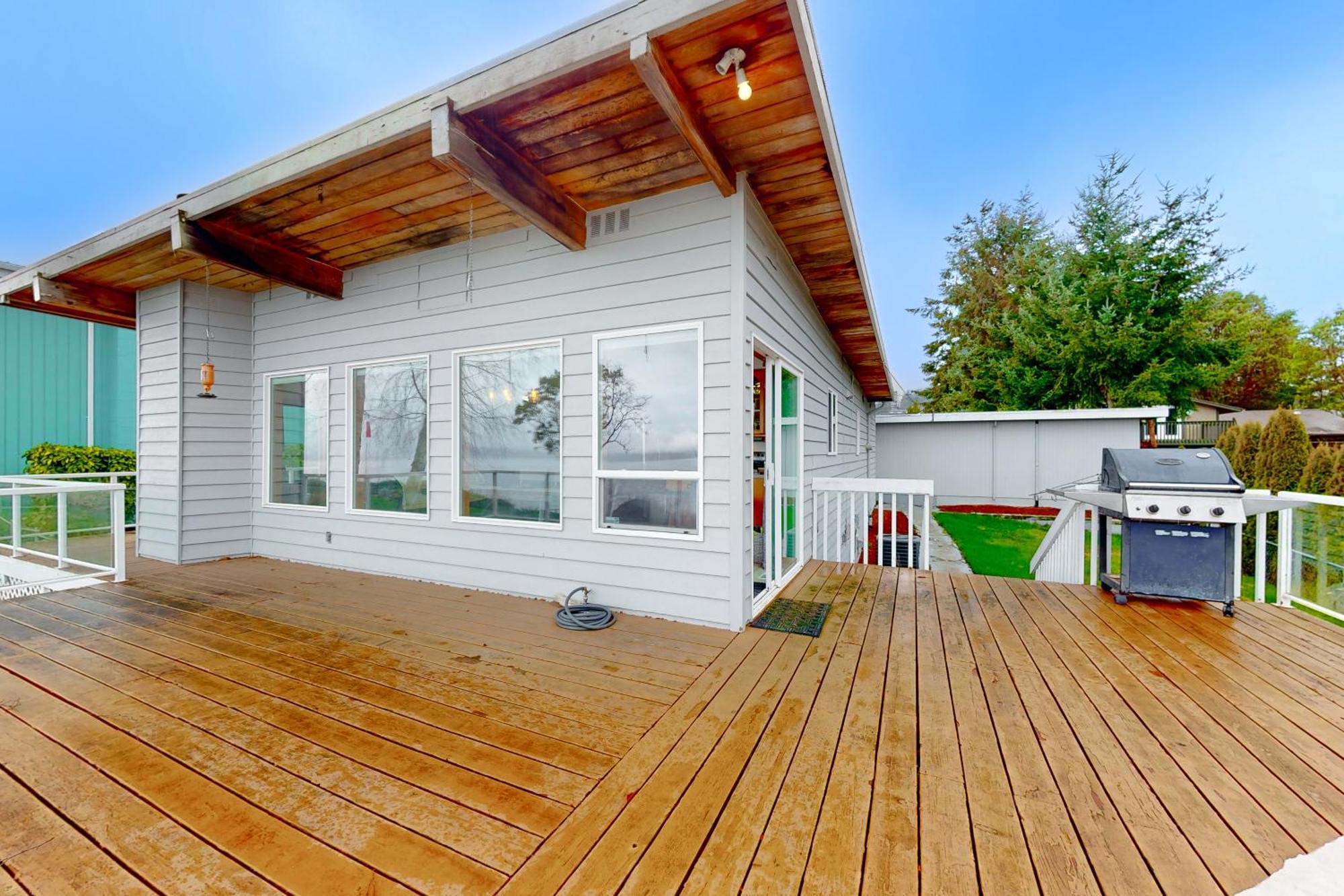 Camano Waterfront Delight Villa Bagian luar foto